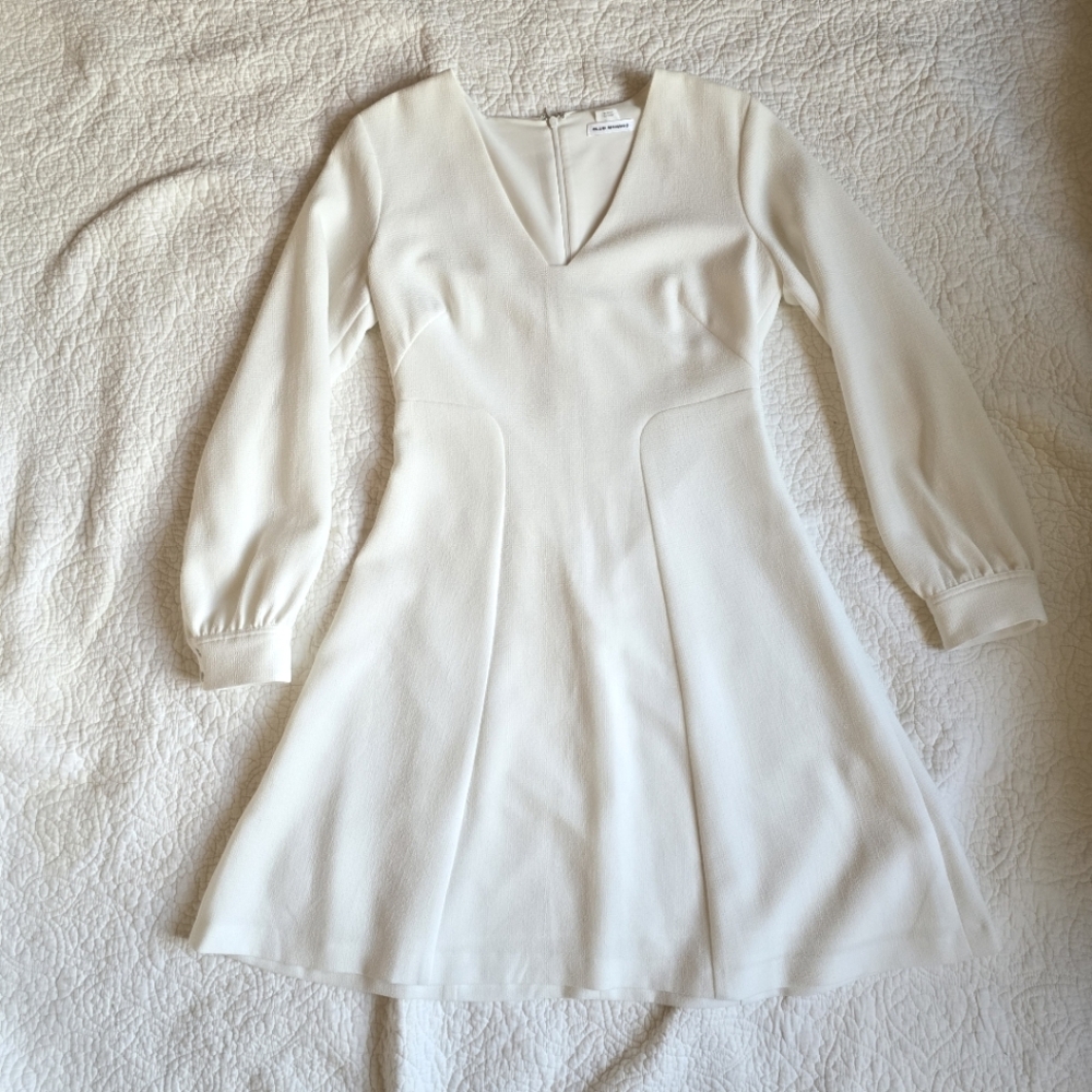 Club Manaco White Dress, Size 4